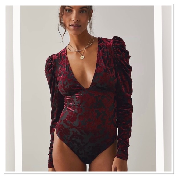 Free People Women’s Magic Hour Bodysuit S NWT - Picture 2 of 5